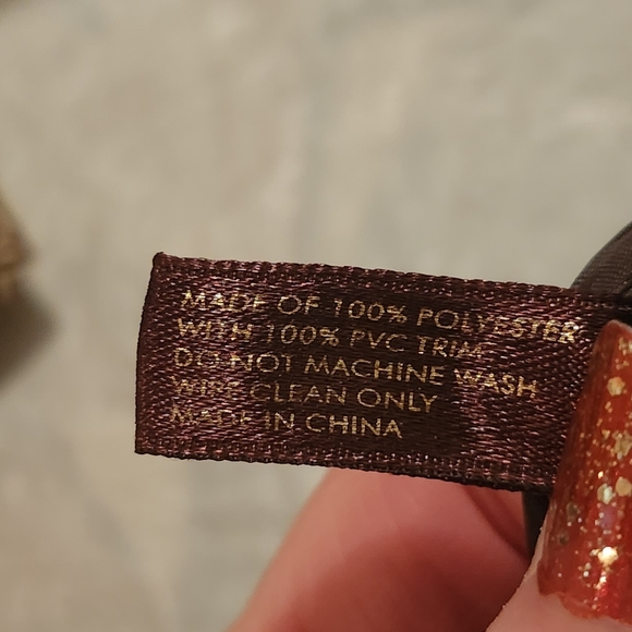 Estee Lauder Toiletry Case w/ mini bag 8 X 6 X 4.5 Brown NWOT - Picture 11 of 11